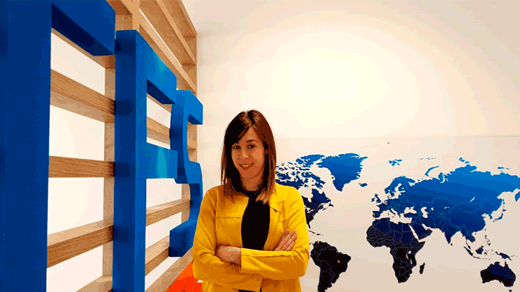 Carolina Vilas, CEO de Titan Fire System, guanyadora dels Premis EmprenedorXXI a Aragó.