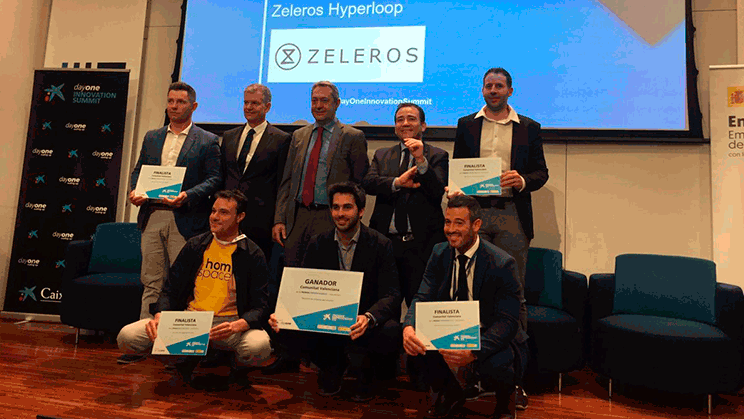 Juan Vicén, cofundador y CMO de Zeleros, empresa que desarrolla el sistema de transporte Hyperloop en España, ganadora de los Premios EmprendedorXXI en la Comunidad Valenciana.